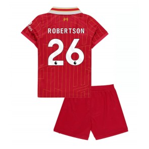 Liverpool Andrew Robertson #26 Dětské Domácí dres komplet 2024-25 Krátký Rukáv (+ trenýrky)